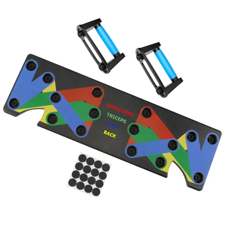 Harwelton™ Adjustable Push-Up Machine for Full Upper-Body Home Workouts