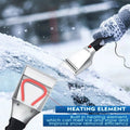 Harwelton™ 12V Heated Ice Scraper That Melts Through Frost Fast