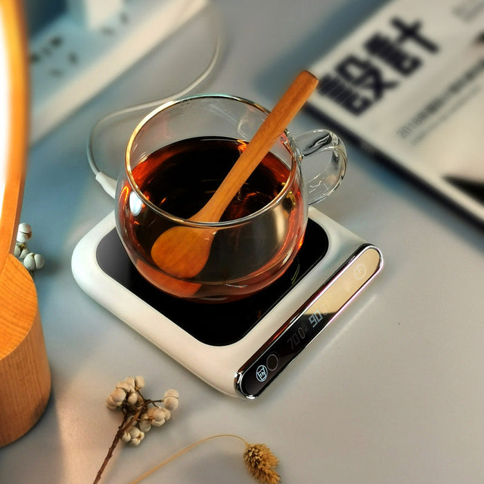 Harwelton™ Mug Warmer Coaster with 3 Heat Levels and Auto Shut-Off