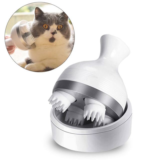 Soft Silicone Pet Massage Brush for Dogs and Cats