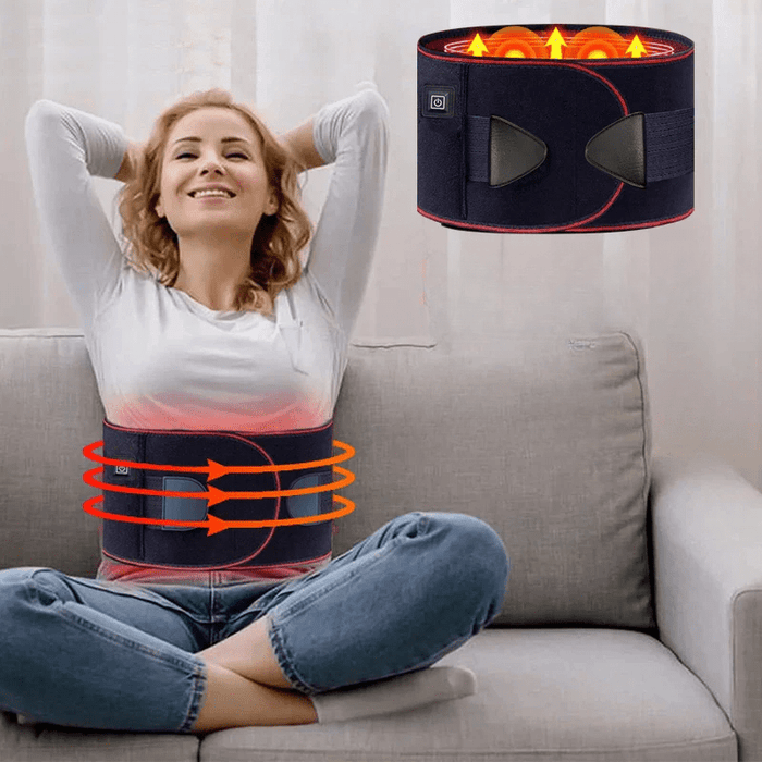 Harwelton™ Ergonomic Heated Back Belt with 3 Heat Settings