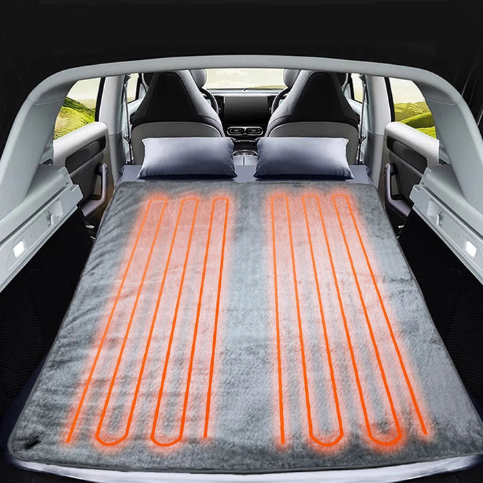 Harwelton™ 12V Car Heated Blanket in Soft Flannel for Road Trips