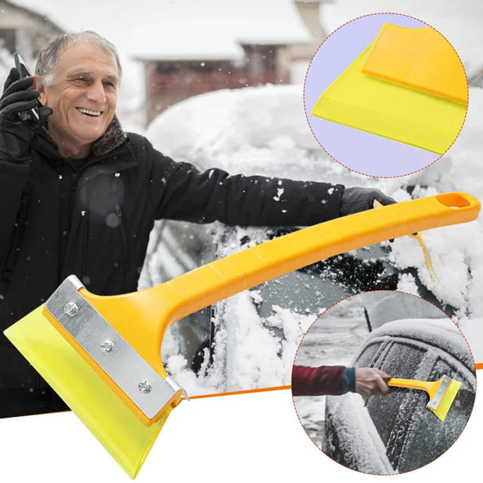 Harwelton™ Compact Snow and Ice Shovel for Car Windscreens and Driveways