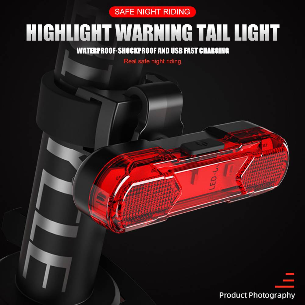 Harwelton™ 1000 Lumen Bike Light Set with Front and Rear Lights