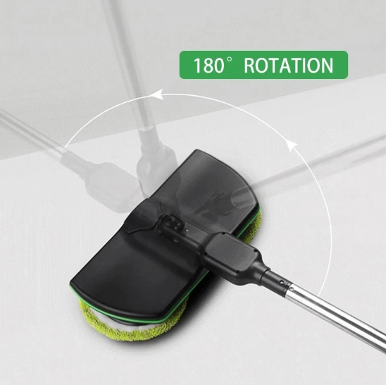 Cordless Electric Spin Mop with Dual Spinning Heads