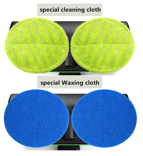 Cordless Electric Spin Mop with Dual Spinning Heads