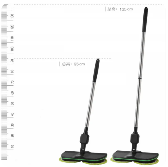 Cordless Electric Spin Mop with Dual Spinning Heads