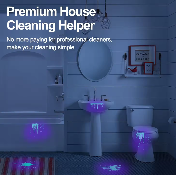 UV Torch with 51 LEDs for Finding Pet Stains and Hidden Marks