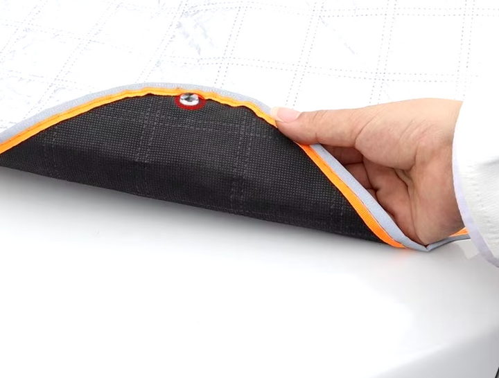 Full-Coverage Magnetic Windscreen and Mirror Cover, 225 x 110 cm