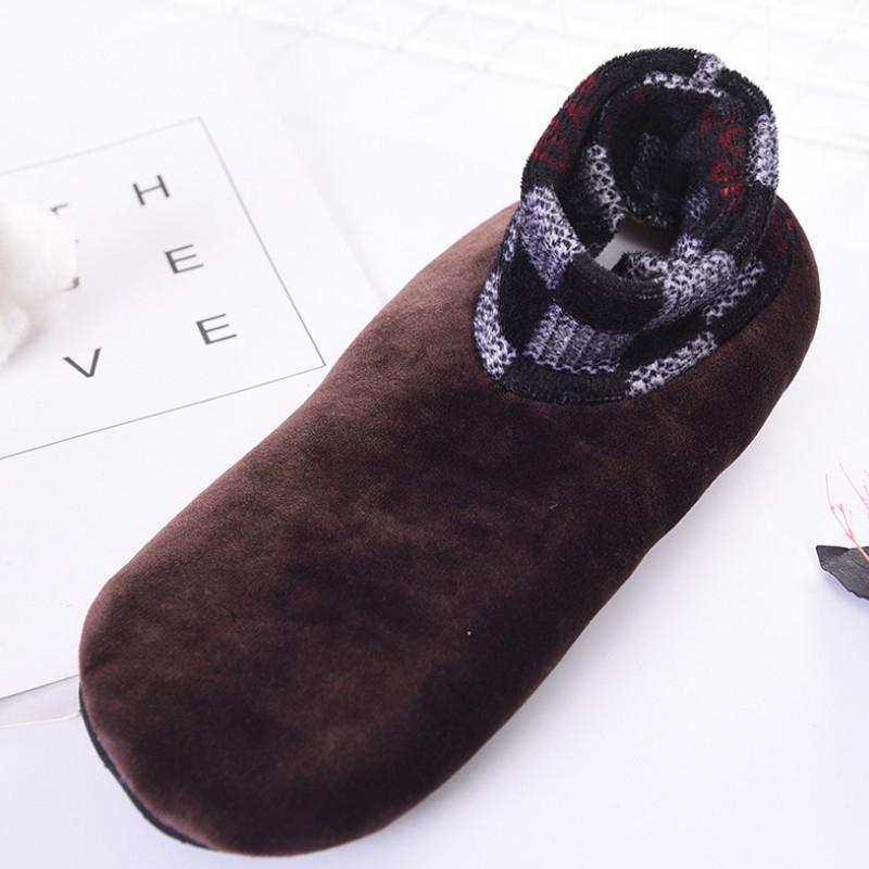 Non-Slip Cotton Grip Socks with Silicone Sole