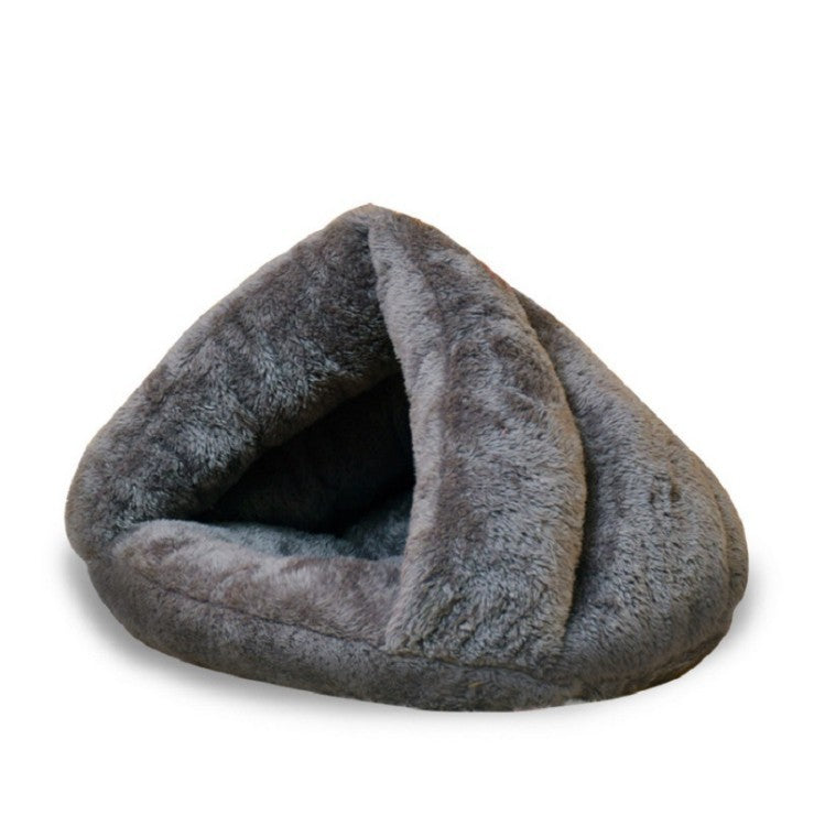 Harwelton™ Self-Warming Cat Bed with Soft Faux Fur and Non-Slip Base
