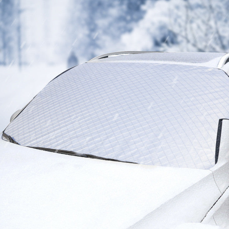Magnetic Windscreen Snow Cover with Wing Mirror Covers