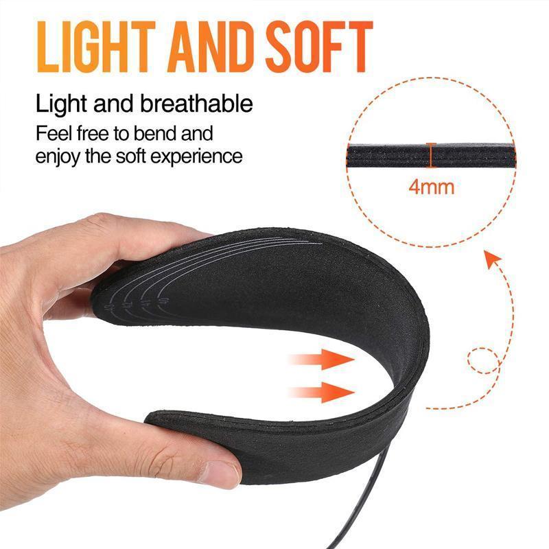 Harwelton™ Trim-to-Fit USB Heated Insoles for Boots and Trainers