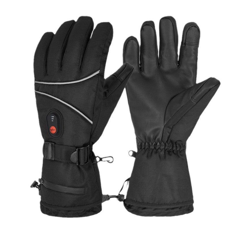 Harwelton™ Waterproof Rechargeable Heated Gloves with 2500 mAh Battery