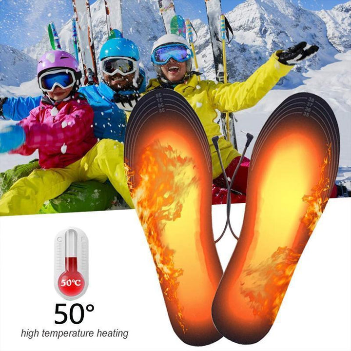 Harwelton™ Trim-to-Fit USB Heated Insoles for Boots and Trainers