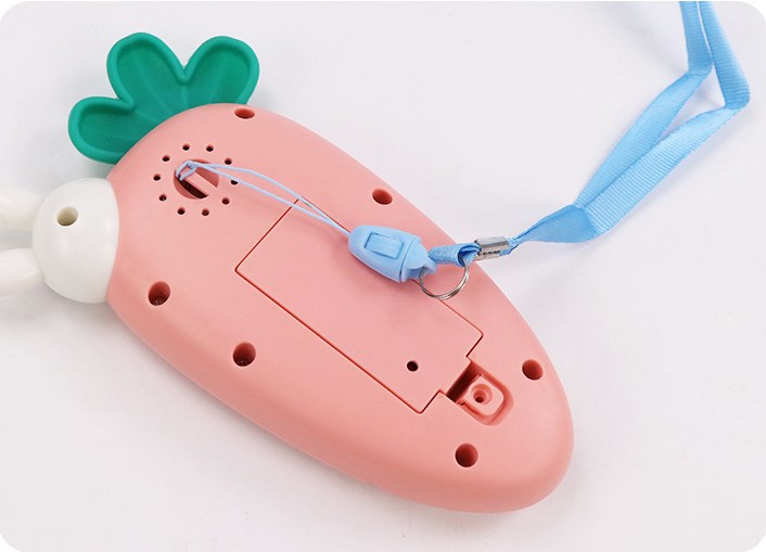 Colourful baby toy phone with buttons