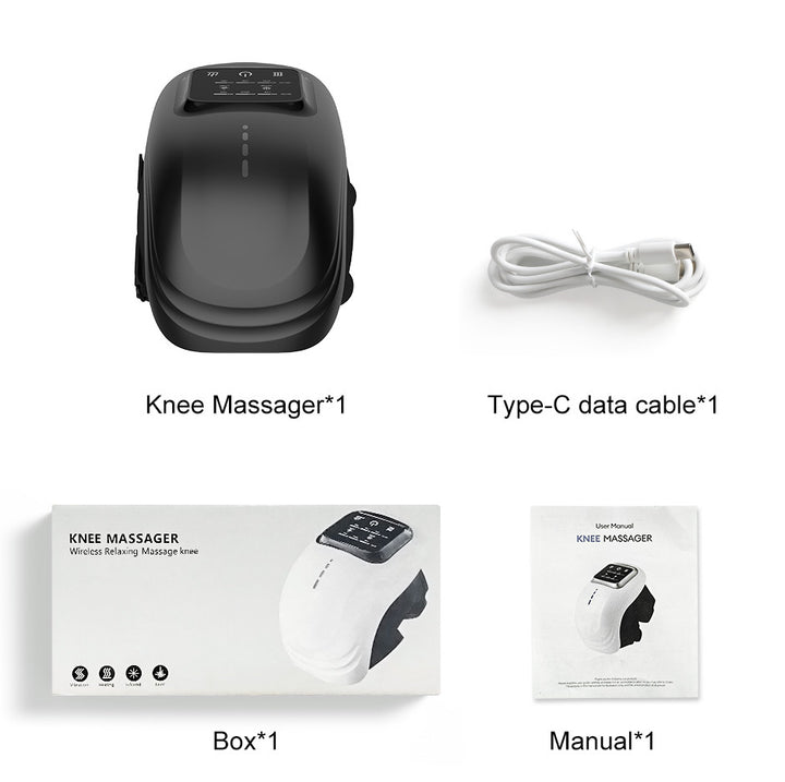 Heated Knee Massager – Rechargeable Kneading and Warmth