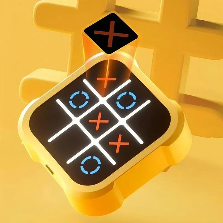 Electronic Noughts and Crosses Game with Nine Skill Levels