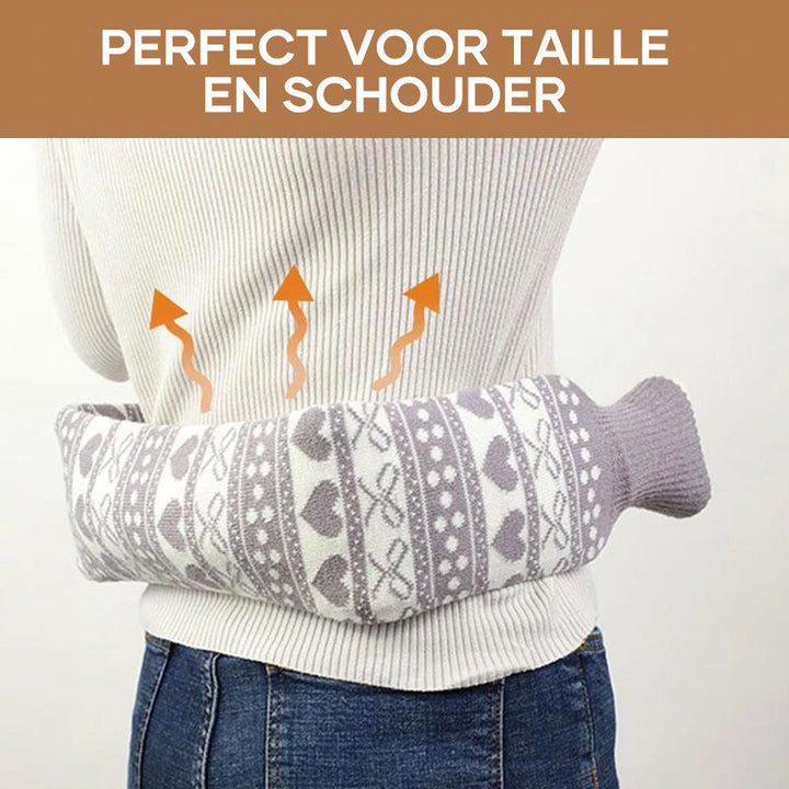 Harwelton™ Long 72 cm Hot Water Bottle with Soft Cover