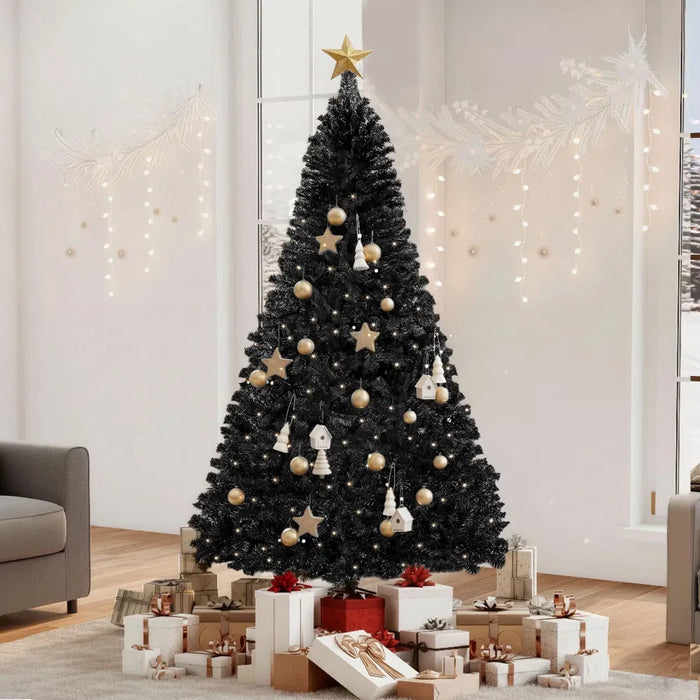 Harwelton Black Spruce Artificial Christmas Tree, 7.5ft Unlit