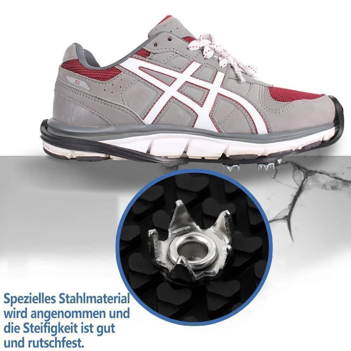 Harwelton™ Anti-Slip Ice Grips for Shoes – Steel Spikes, Set of 2 Pairs