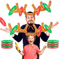 Harwelton™ Reindeer Antler Ring Toss Game for Christmas Parties