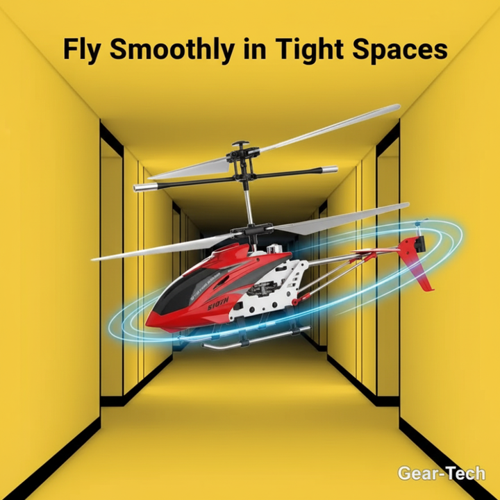 Durable Remote Control Helicopter LED Lights &amp; Crash‑Resistant