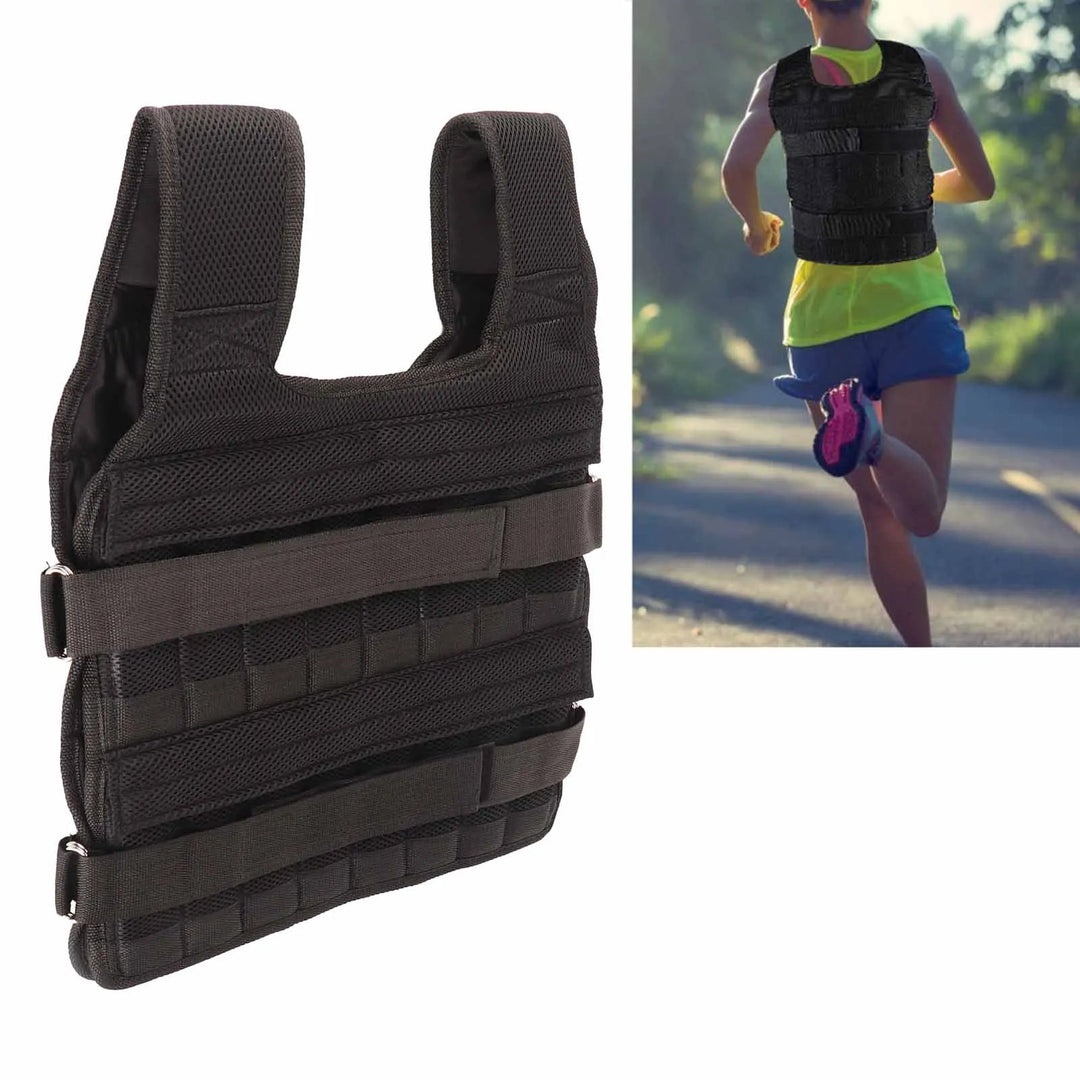 Harwelton™ Adjustable Weighted Vest with 32 Pockets for Training