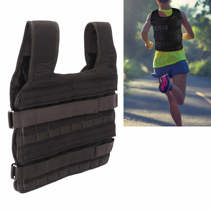 Harwelton™ Adjustable Weighted Vest with 32 Pockets for Training