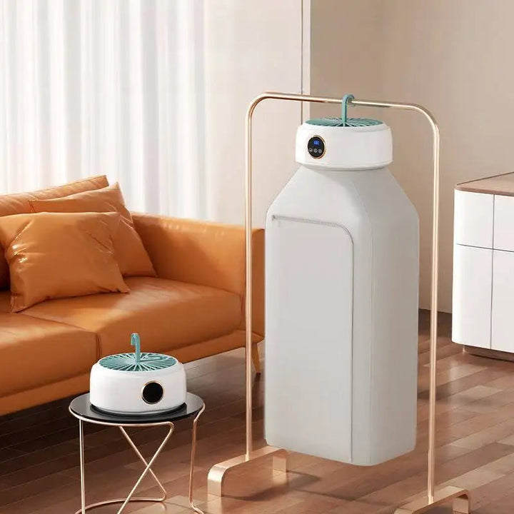 Harwelton™ Foldable Electric Clothes Dryer with 600W Quick-Dry Power