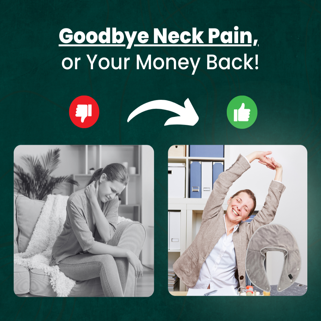 Harwelton™ USB Heated Neck and Shoulder Wrap with Massage