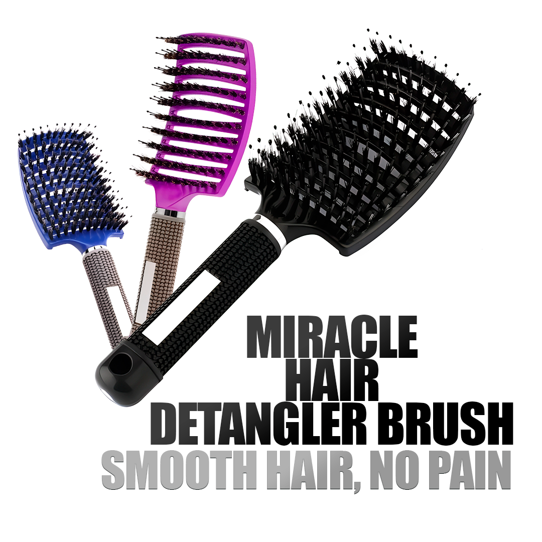Detangling Hair Brush for Gentle, Painless Knot Removal