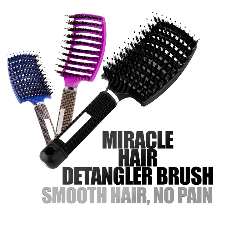 Detangling Hair Brush for Gentle, Painless Knot Removal