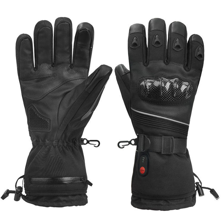 Harwelton™ Waterproof Rechargeable Heated Gloves with 2500 mAh Battery