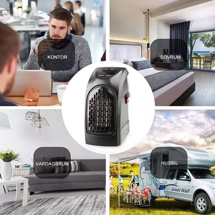 Harwelton™ Ceramic Plug-In Heater with Adjustable Thermostat