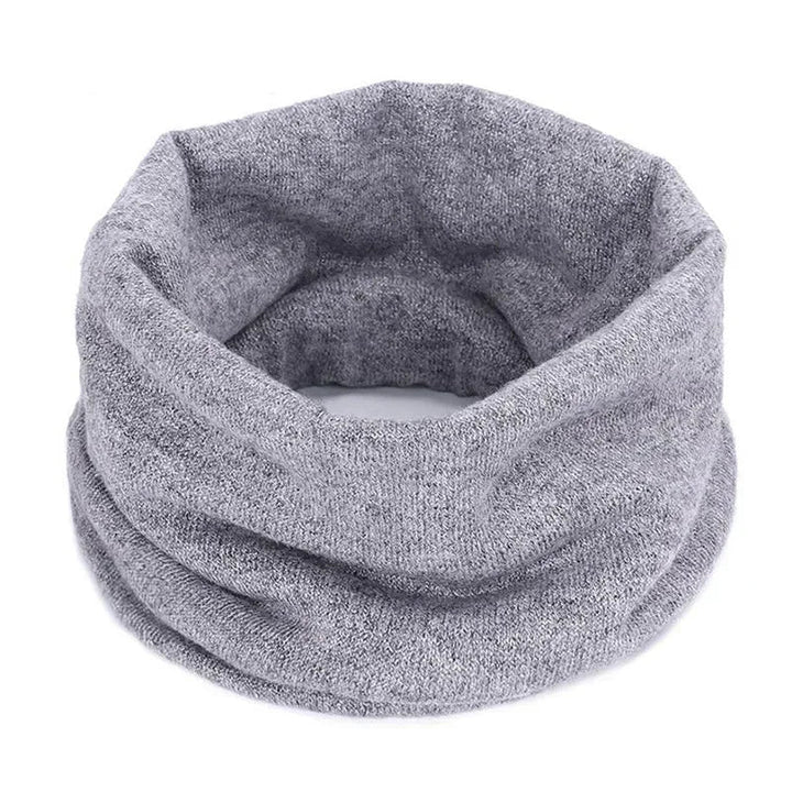 Cashmere Neck Warmer Scarf – Soft, Light Tubular Fit