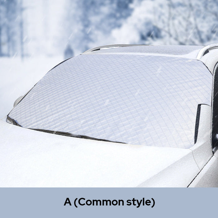 Harwelton™ All-Season Magnetic Car Windscreen Cover with Mirror Covers