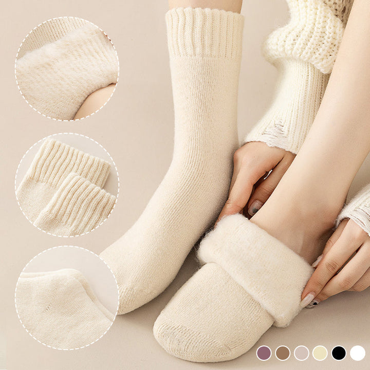 Harwelton™ Thermal Fleece-Lined Socks Set of 3 Pairs for Cold Days