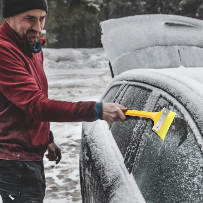 Harwelton™ Compact Snow and Ice Shovel for Car Windscreens and Driveways