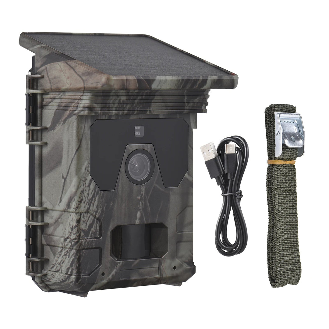 Solar Trail Camera with 4K Video, 50MP Photos and Night Vision