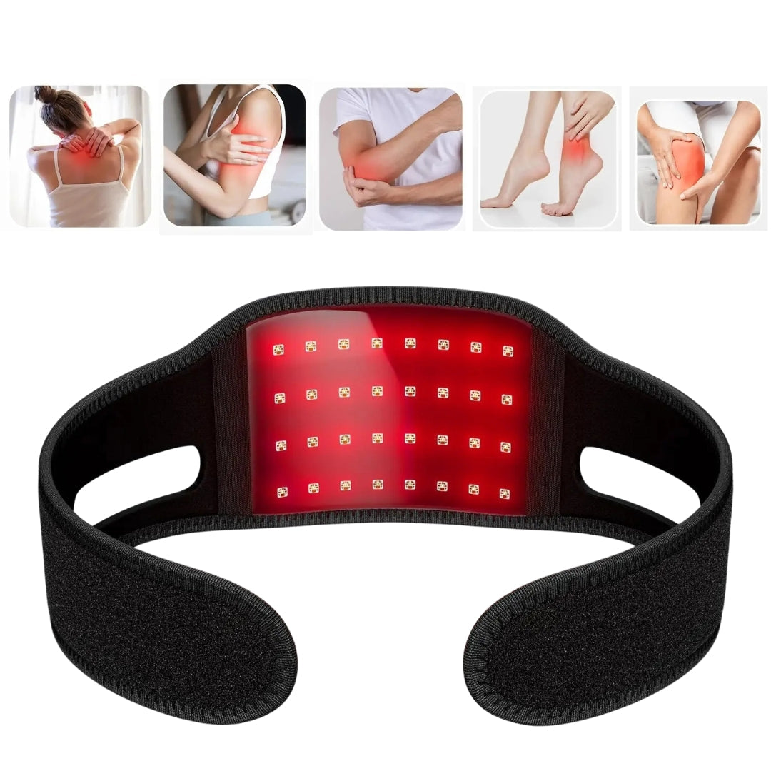 Harwelton™ Heated Neck Wrap with 24 Red &amp; Infrared LEDs and Timer