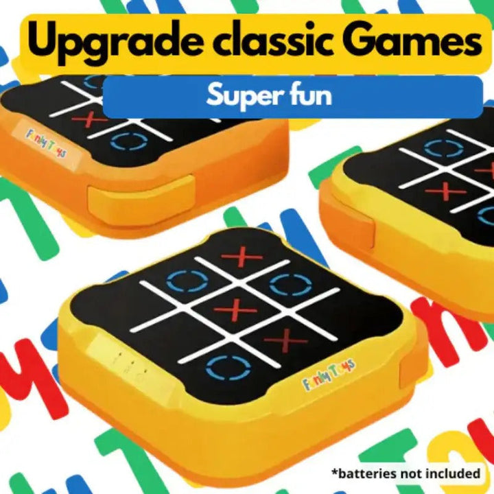 Electronic Noughts and Crosses Game with Nine Skill Levels