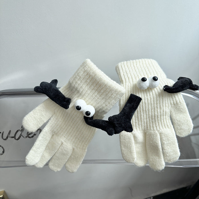Harwelton Couple Gloves with Magnetic Hands That Hold