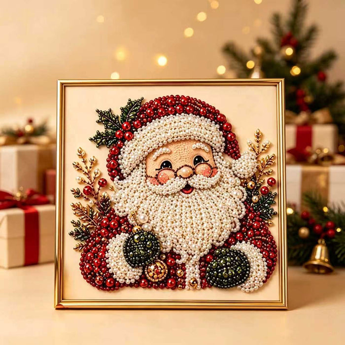 Harwelton Christmas diamond painting kit with wooden frame