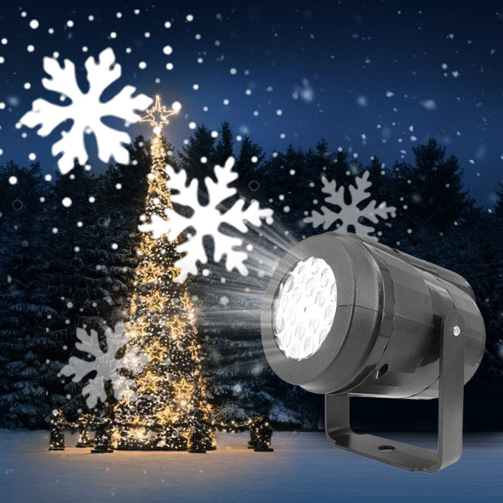 Christmas Snowflake Projector with 16 Festive Patterns
