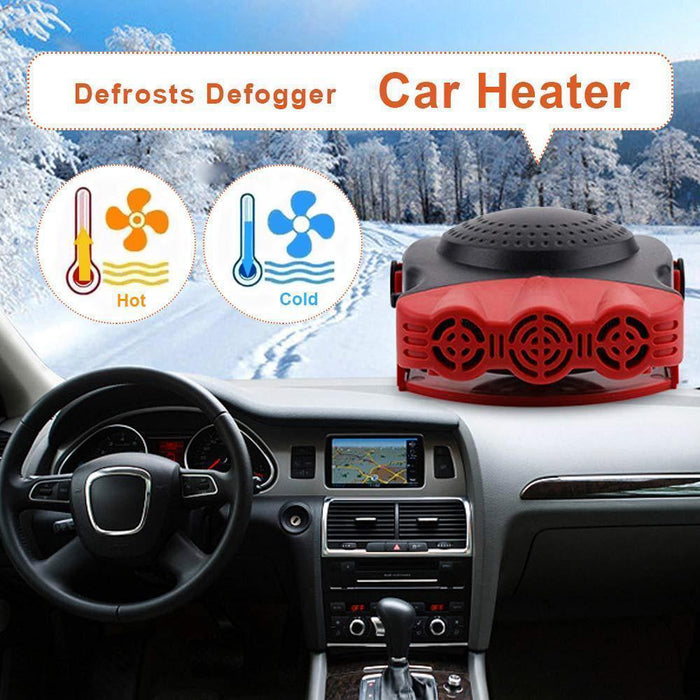 Harwelton™ 12V Car Heater and Defroster That Clears Foggy Windows