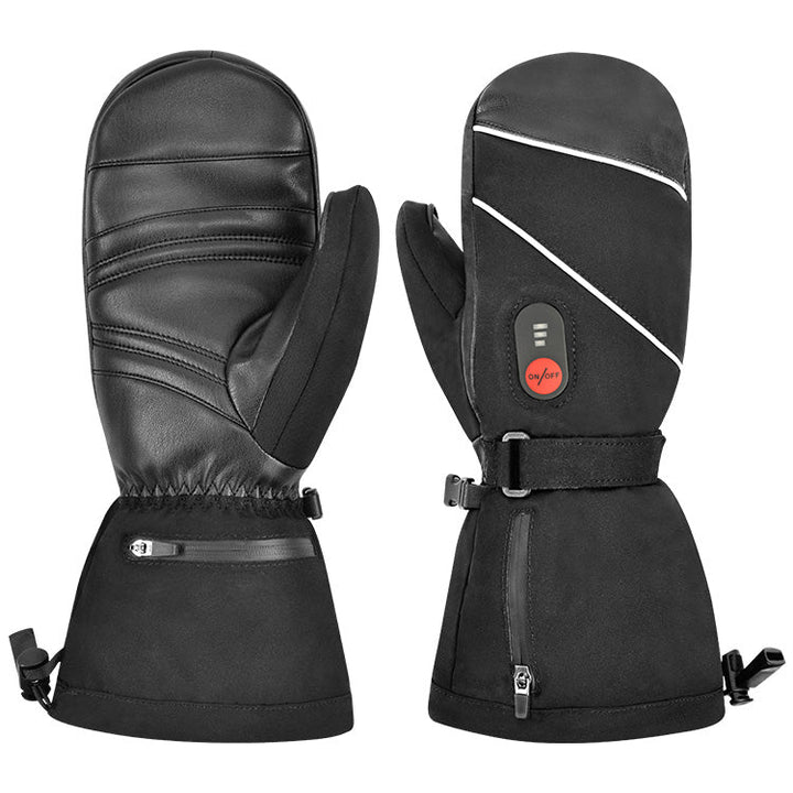 Harwelton™ Heated Touchscreen Ski Gloves with Adjustable Warmth