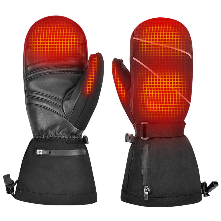 Harwelton™ Heated Touchscreen Ski Gloves with Adjustable Warmth