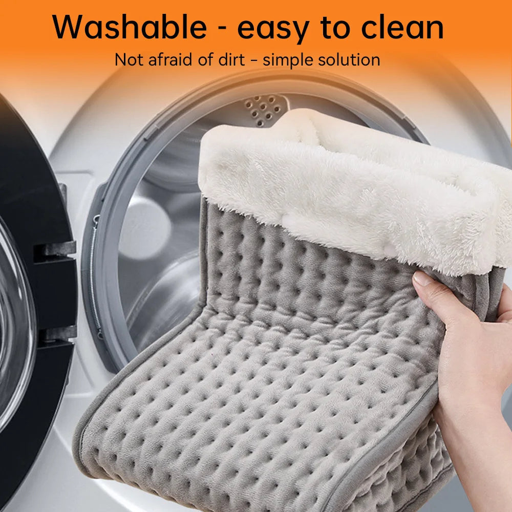 Harwelton™ Plush Electric Foot Warmer with 9 Heat Levels