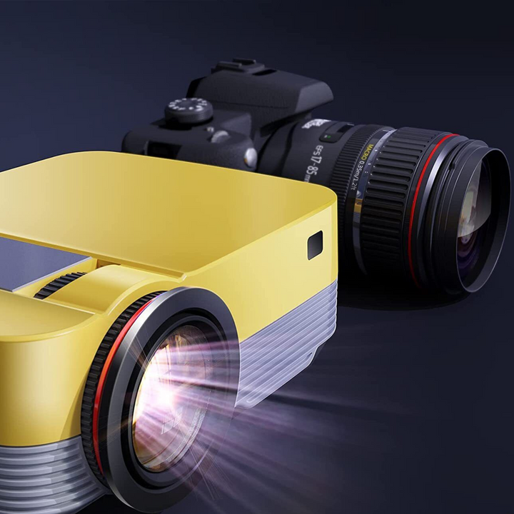 Harwelton™ Mini HD Projector with Tripod and Built-In Speakers